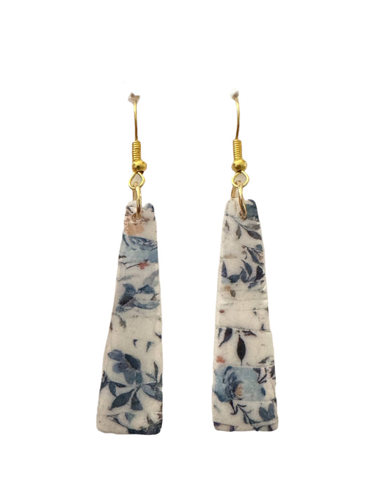 *NEW* Floral Column Dangle Earrings