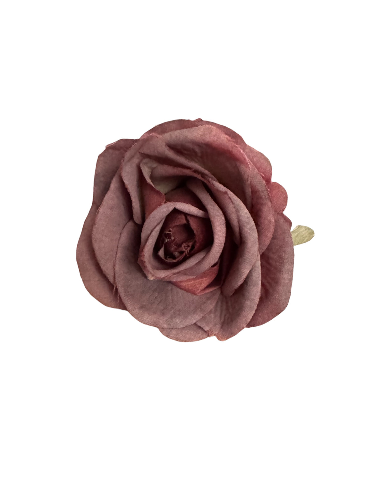 Rose Flower Hair Clip - Antique Mauve