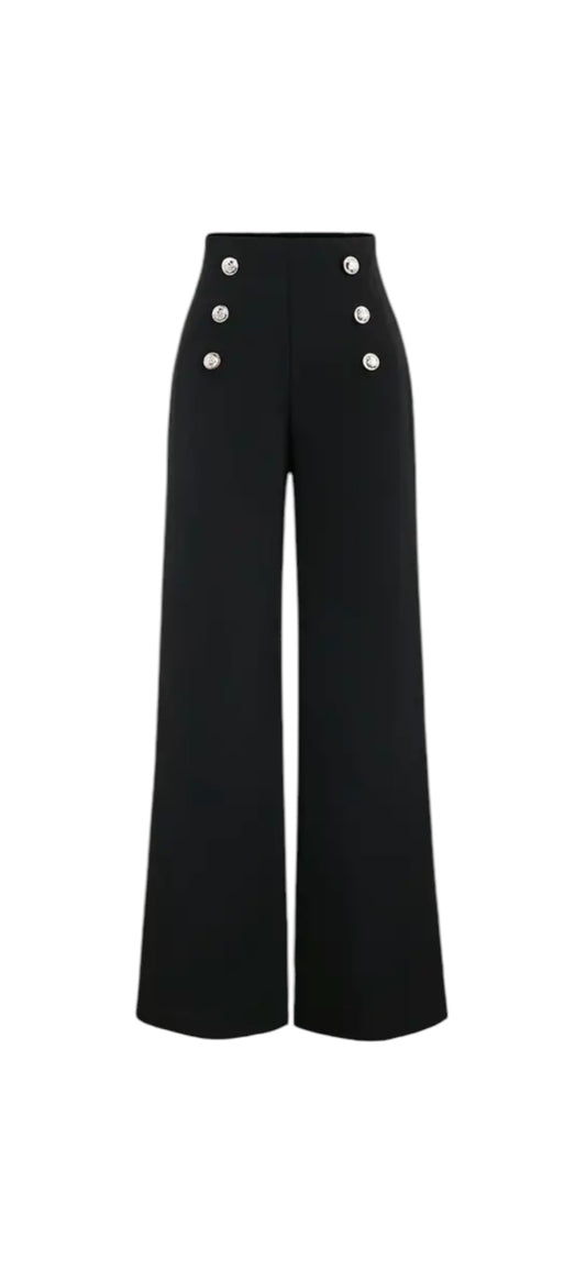 Palazzo Pant - Black