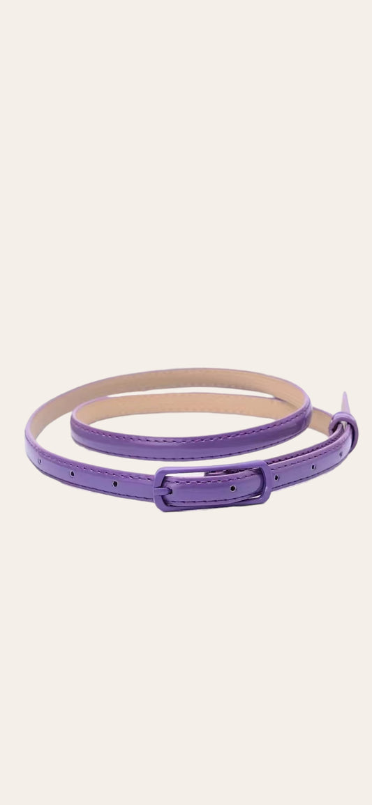 Evie Graceful Belt - Purple