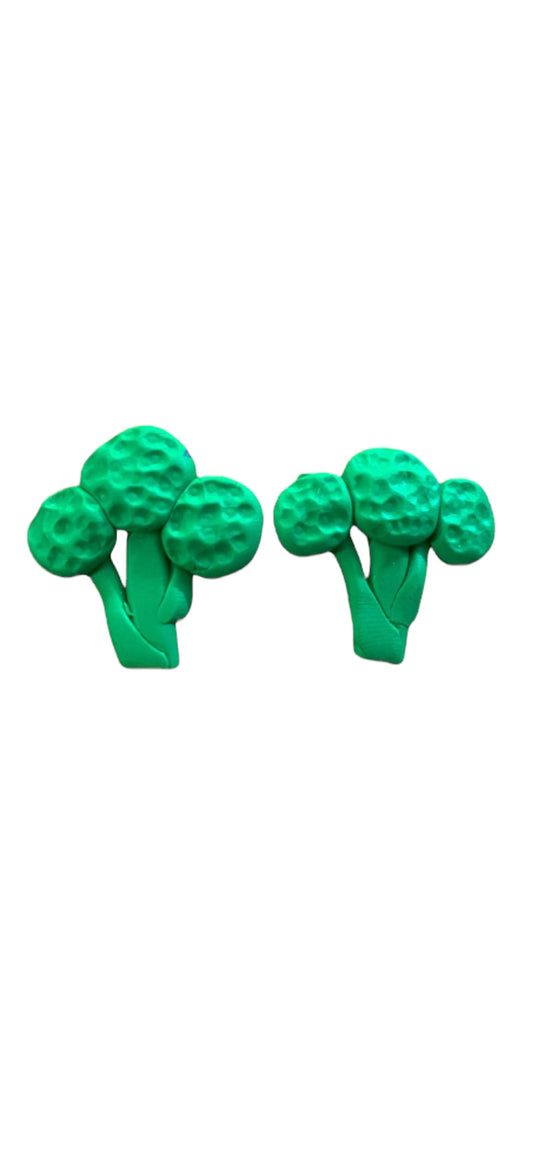 Broccoli Statement Studs