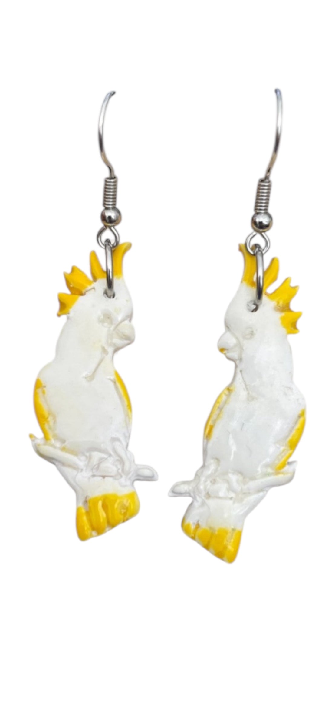 Cockatoo Dangle Earrings