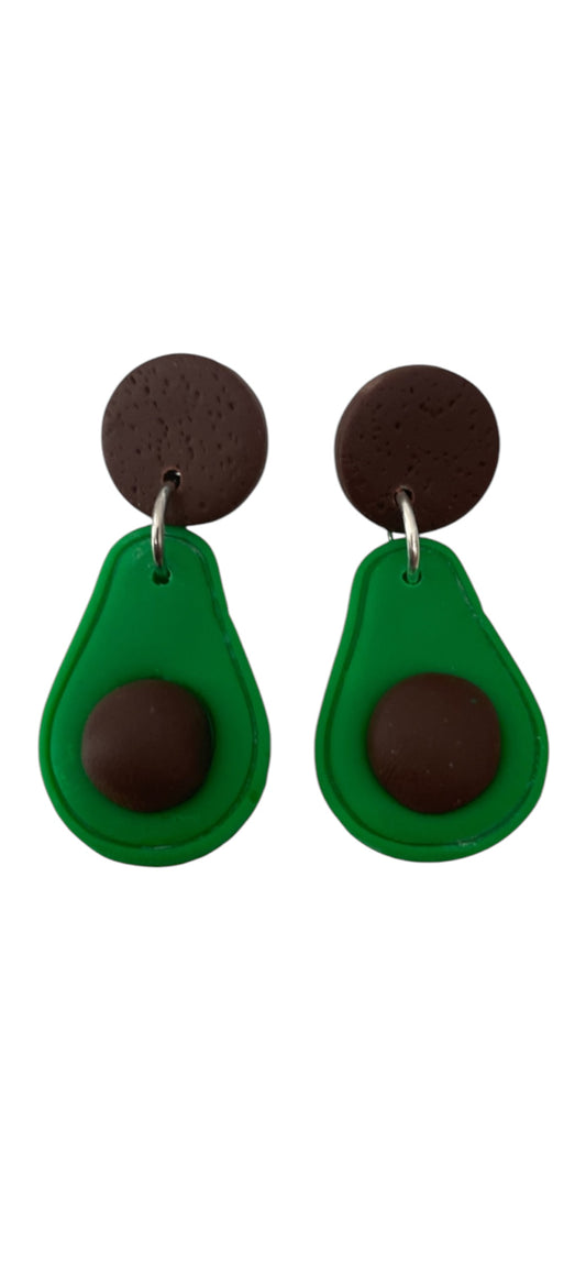 Avocado Dangle Earrings