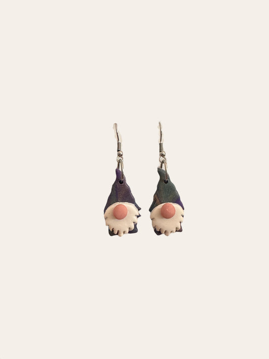 Garden Gnome Dangle Earrings