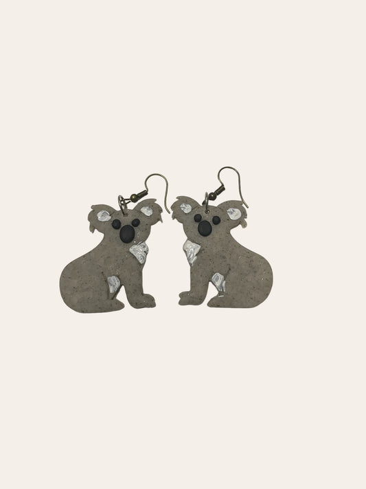 Koala Dangle Earrings