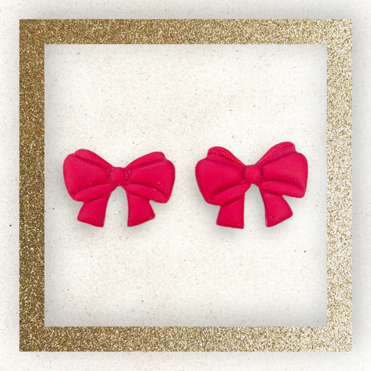 Bow Studs - Red