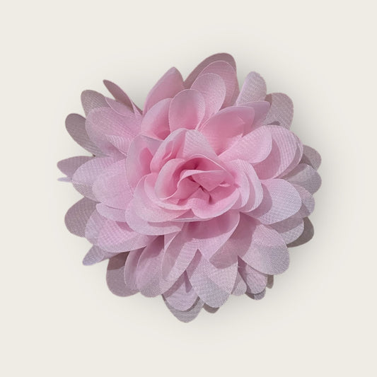 Dahlia Flower Hair Clip - Pink