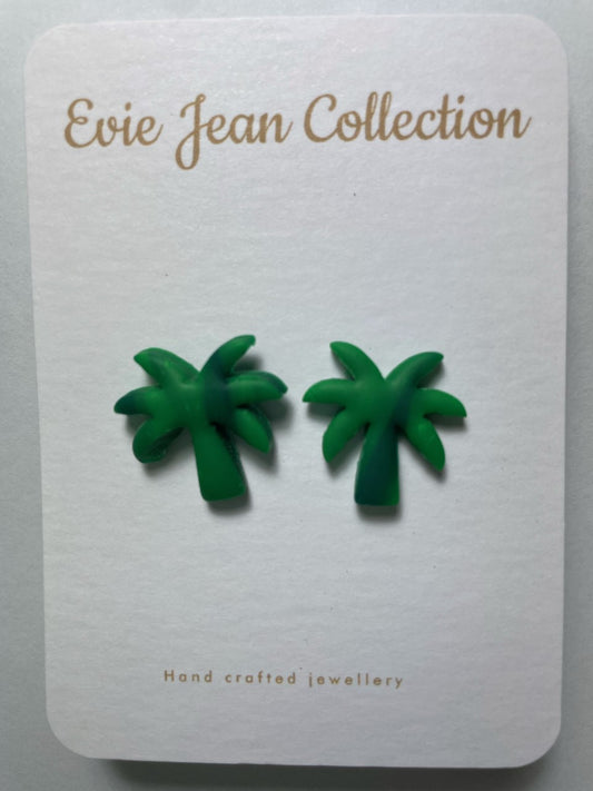 Palm Tree Studs Medium